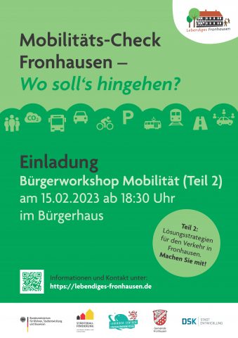 Mobilitäts-Check Fronhausen – Wo soll‘s hingehen?