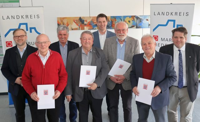 Landesehrenbrief für vier engagierte Menschen aus Fronhausen und Lahntal